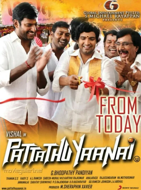 Pattathu Yaanai poster