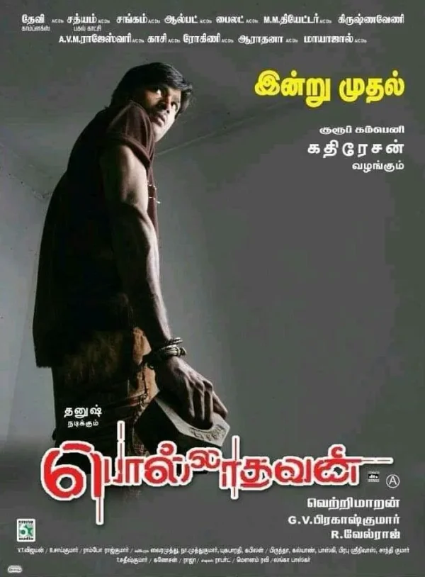 Polladhavan poster