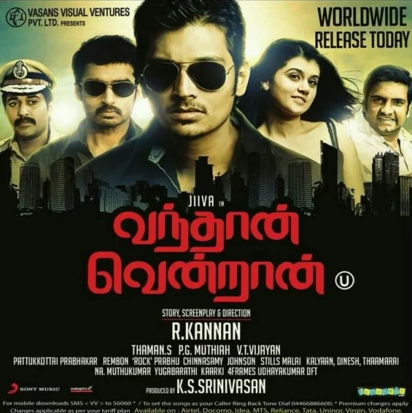 Vanthaan Vendraan poster
