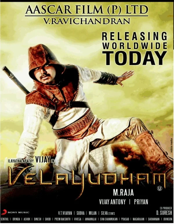 Velayudham poster