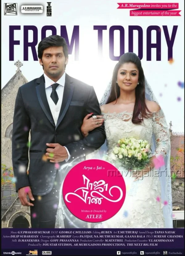 Raja Rani  poster