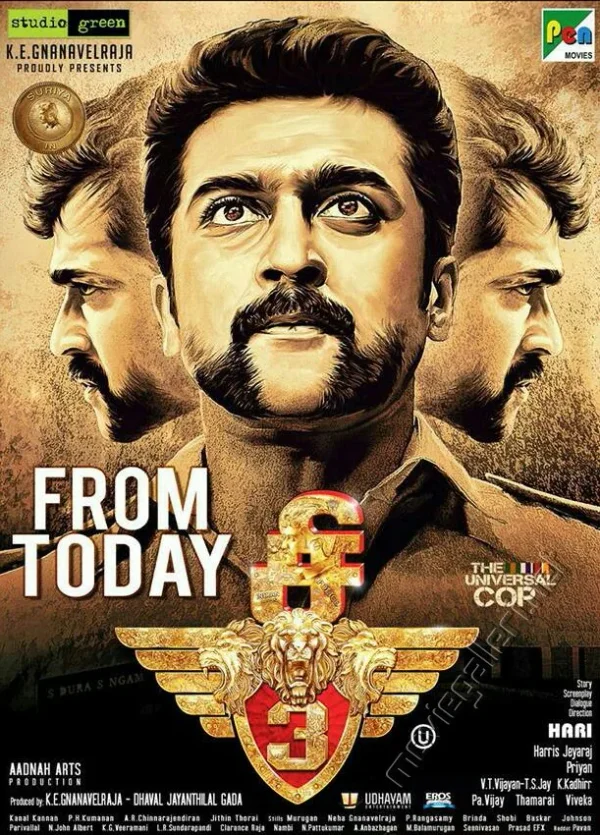 Singam 3 poster