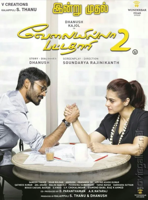 Velaiilla Pattadhari 2 poster